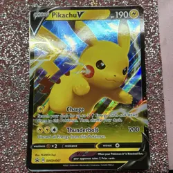 Pokemon TCG Jumbo Pikachu V & Regieleki V & Regidrago V Promo Holo Lot (9) - Image 4