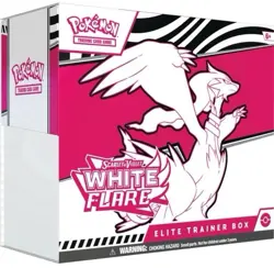 Pokemon Scarlet & Violet White Flare Elite Trainer Box ETB - Image 1