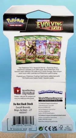 Pokemon TCG: Sword & Shield Evolving Skies Sleeved Booster Pack💥 - Image 2
