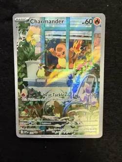 Pokemon TCG Charmander Obsidian Flames Promo #044 Near Mint / Mint Condition - Image 1