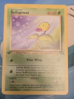 Vintage Pokemon TCG 1st Edition Bellsprout 49/64 - Jungle - Image 1