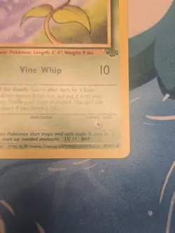 Vintage Pokemon TCG 1st Edition Bellsprout 49/64 - Jungle - Image 3