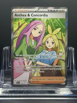 Anthea and Concordia 254/217 Ascended Heroes Pokemon TCG Full Art Trainer - Image 1