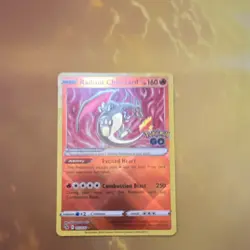 Pokemon TCG Radiant Charizard Pokemon GO Holo Radiant Rare 011/078 160HP Basic - Image 1