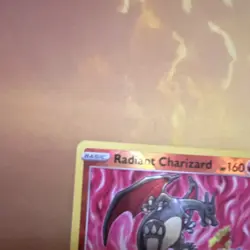 Pokemon TCG Radiant Charizard Pokemon GO Holo Radiant Rare 011/078 160HP Basic - Image 3