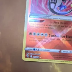 Pokemon TCG Radiant Charizard Pokemon GO Holo Radiant Rare 011/078 160HP Basic - Image 4