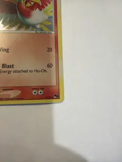 2007 Pokemon Ho-Oh 1/17 POP Series 5 Holo Rare LP NM Arita - Image 5