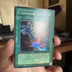 Yu-Gi-Oh! Premature Burial Pharaoh's Servant 1st Ed Ultra Rare PSV-037 LP - Image 3