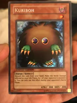 YuGiOh • Kuriboh • FL1-EN003 • Secret Rare Limited Edition • LP - Image 2