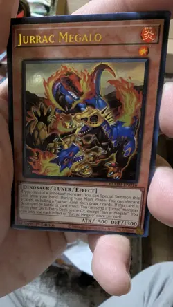 3x Jurrac Megalo | BLMM-EN016 | Ultra Rare | Yu-Gi-Oh! TCG - Image 3