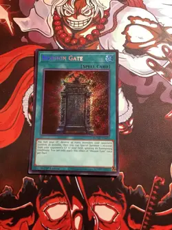 Illusion Gate-Secret Rare - 1St Edition - MZMU-EN023 - Maze of Muertos - NM - Image 1