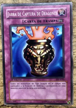 Dragon Capture Jar BIY-S044 1st Edition Spanish Yu-Gi-Oh! - Image 1