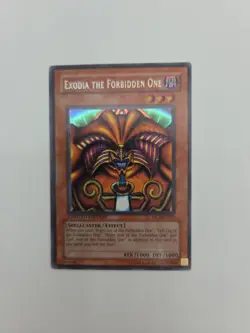 Yugioh Exodia The Forbiden One MC1-EN001 Secret Rare Limited Edition LP - Image 1
