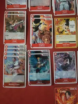 One Piece TCG Custom Red Portgas D Ace Deck Ready To Play - Image 2