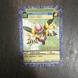 Bandai Digimon Digital Monster Trading Card Series 6 Lillymon BO-289 - Image 1