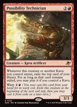 Possibility Technician x1 1x FOIL Edge of Eternities NM MTG - Image 1