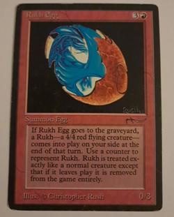 Rukh Egg (Light) HP Arabian Nights MTG Magic the Gathering - Image 1