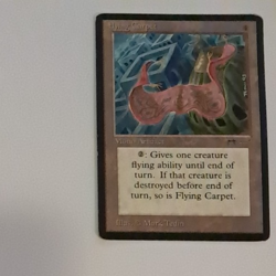 Flying Carpet MP/HP Arabian Nights MTG Magic the Gathering - Image 1