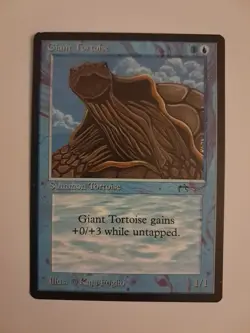 Giant Tortoise LP Arabian Nights MTG Magic the Gathering - Image 1