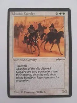 Moorish Cavalry MP (Dark) Arabian Nights MTG Magic the Gathering - Image 1