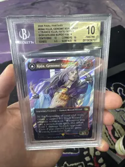 Kuja, Genome Sorcerer (Borderless) (Surge Foil) Final Fantasy Foil - Image 1