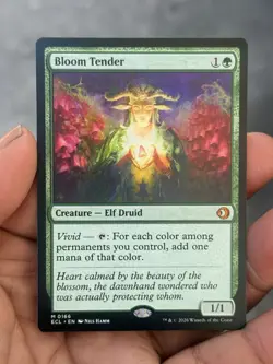 Magic: The Gathering Bloom Tender Creature Lorwyn Eclipsed Mythic Green Nils Ha… - Image 1