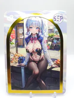 Goddess Story - Anime Waifu A6 Size Art Board - Kamisato Ayaka - Image 1