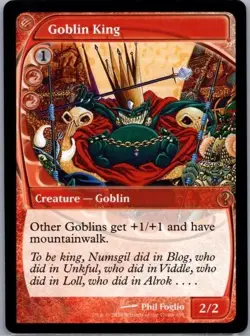 Goblin King (Future Sight) Magic the Gathering Mystery Booster 2 Regular - Image 1