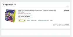 Magic the Gathering: Edge of Eternities collector booster box ( 12 packs) - Image 2