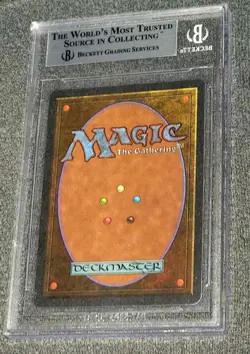 MTG Antiquities Strip Mine Uneven Stripe BGS 9 MINT Vintage Graded Magic Psa Cgc - Image 2