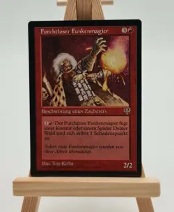 Furchtloser Funkenmagier Magic Karte MTG deutsch (Reckless Embermage) - Image 1