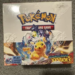 POKEMON TCG: Scarlet & Violet Surging Sparks Booster Box 36 Packs NEW SEALED - Image 1