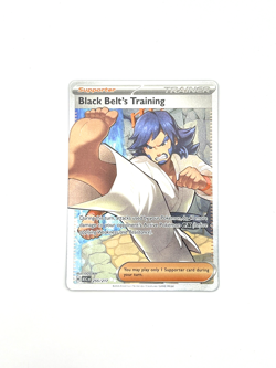 Black Belt’s Training 255/217 Full Art Trainer Pokemon TCG Ascended Heroes NM/M - Image 2