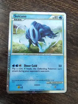 Suicune 2010 Black Star Promos HGSS21 Holo Pokemon Card - Image 1