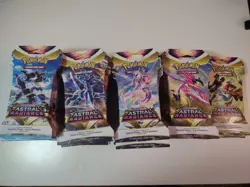 Pokemon Astral Radiance Sleeved Booster Pack Lot 70 Packs! - Image 1