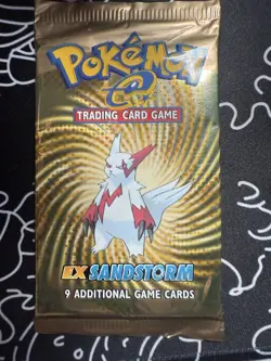 Sealed Pokemon EX Sandstorm Booster Pack Zangoose Art | English - Image 1