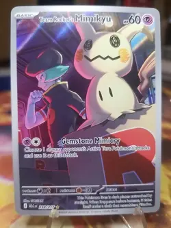 Pokemon TCG Team Rocket’s Mimikyu 238/217 Ascended heroes illustration Rare - Image 1
