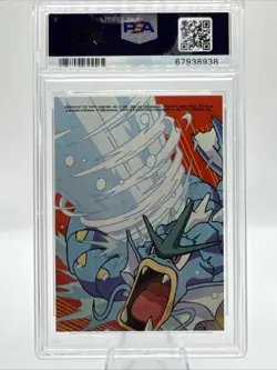 PSA 10 Gem Mint Charmander Stick-Ons Topps 2000 Pokemon Animation Series 2 - Image 2