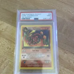 Pokemon Dark Charmeleon Team Rocket 1st Edition PSA 9 Uncommon 32/82 2000 - Image 1