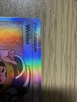 Pokemon TCG Welder Unbroken Bonds 214/214 Holo Full Art Ultra Rare HP/Damaged - Image 2