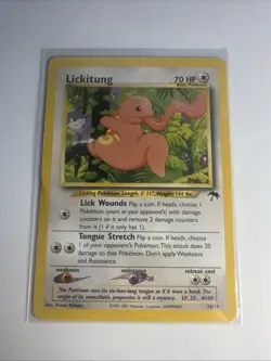 2001 Pokemon - Lickitung Non-Holo - Southern Islands Expansion 16/18 - WOTC - Image 1
