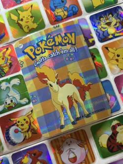 Pokemon 151 Vintage Pocket Monsters Vending HOLO Prism Sticker 2000 Nintendo - Image 1