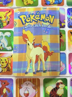 Pokemon 151 Vintage Pocket Monsters Vending HOLO Prism Sticker 2000 Nintendo - Image 4