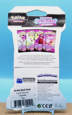 Pokemon TCG: Sword & Shield Fusion Strike Sleeved Booster Pack💥 - Image 2