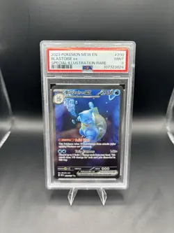 Pokemon Blastoise ex 200/165 Scarlet & Violet 151 SIR Holo PSA 9 - Image 1