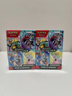 2x Journey Together Booster Bundle Lot Pokemon TCG New/Sealed ✅ - Image 1