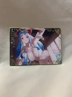 Yamato One Piece Spicy Goddess Story Metal Card Anime Waifu Maiden Party LGR - Image 1