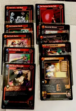 Dragon ball Z Vintage Trading Card Lot of 10 Cards (Lot#1) - Image 1