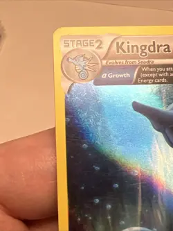 CREASE Kingdra Alpha 108/160 Holofoil XY Primal Clash AUTHENTIC Pokemon Card - Image 4