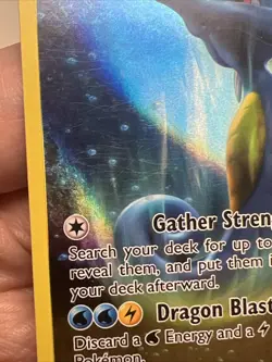 CREASE Kingdra Alpha 108/160 Holofoil XY Primal Clash AUTHENTIC Pokemon Card - Image 5